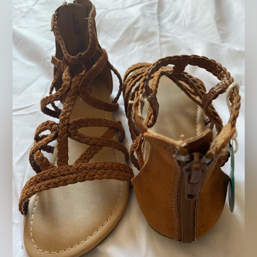 SO Girls’ Gladiator Sandals